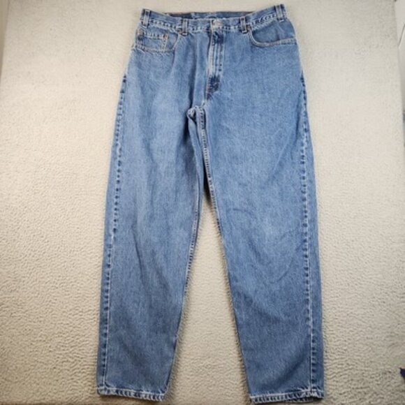 Levis 560 Jeans Mens 38x34 Blue Loose VTG Relaxed Tapered Leg Baggy Y2K Denim - Picture 2 of 10